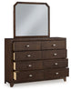 Tandisport Dresser and Mirror