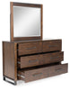 Zumbado Dresser and Mirror