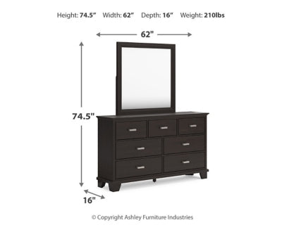 Covetown Dresser and Mirror