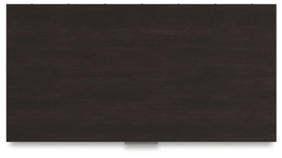 Cama Covetown con paneles completos, tocador, espejo, cómoda y mesita de noche