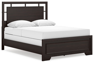 Covetown Queen Panel Bed, Dresser, Mirror, Chest and Nightstand