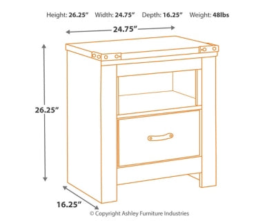 Cama completa Trinell con panel, tocador, espejo y mesita de noche
