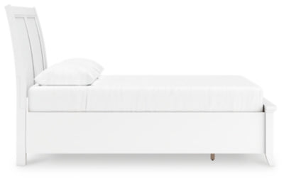 Cama Queen tipo trineo con espacio de almacenamiento Trulani