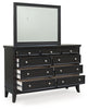 Bambori Dresser and Mirror