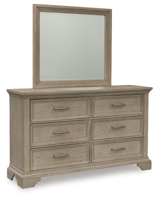 Vallardia Dresser and Mirror