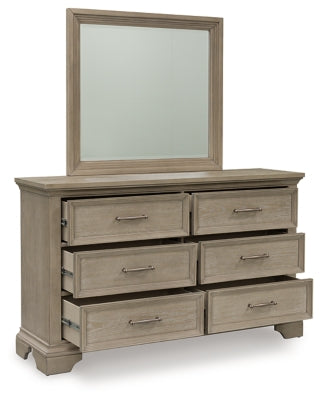 Vallardia Dresser and Mirror