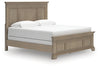 Vallardia California King Panel Bed