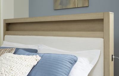 Calmoro California King Bookcase Bed