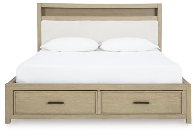 Calmoro Queen Bookcase Bed