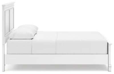 Fortman Queen Panel Bed, Dresser, Mirror and 2 Nightstands