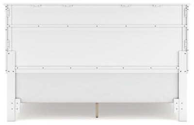 Fortman King Panel Bed, Dresser, Mirror and Nightstand