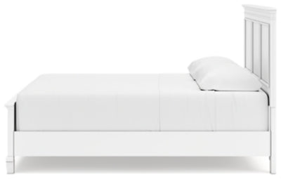 Fortman King Panel Bed, Dresser, Mirror, Chest and Nightstand