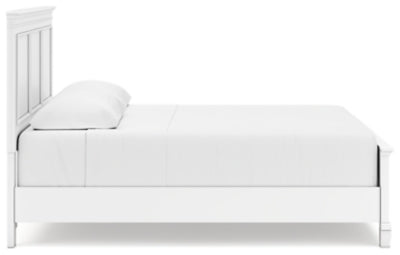 Fortman King Panel Bed, Dresser, Mirror and Nightstand