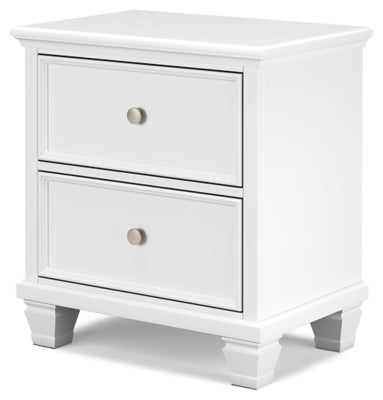 Fortman King Panel Bed, Dresser, Mirror, Chest and Nightstand