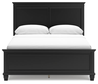 Lanolee Queen Panel Bed, Dresser, Mirror and Nightstand