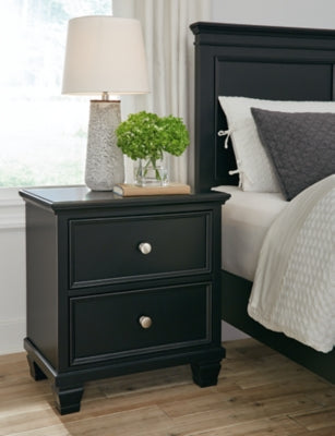 Lanolee Queen Panel Bed, Dresser, Mirror and Nightstand