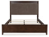 Korestone California King Upholstered Panel Bed