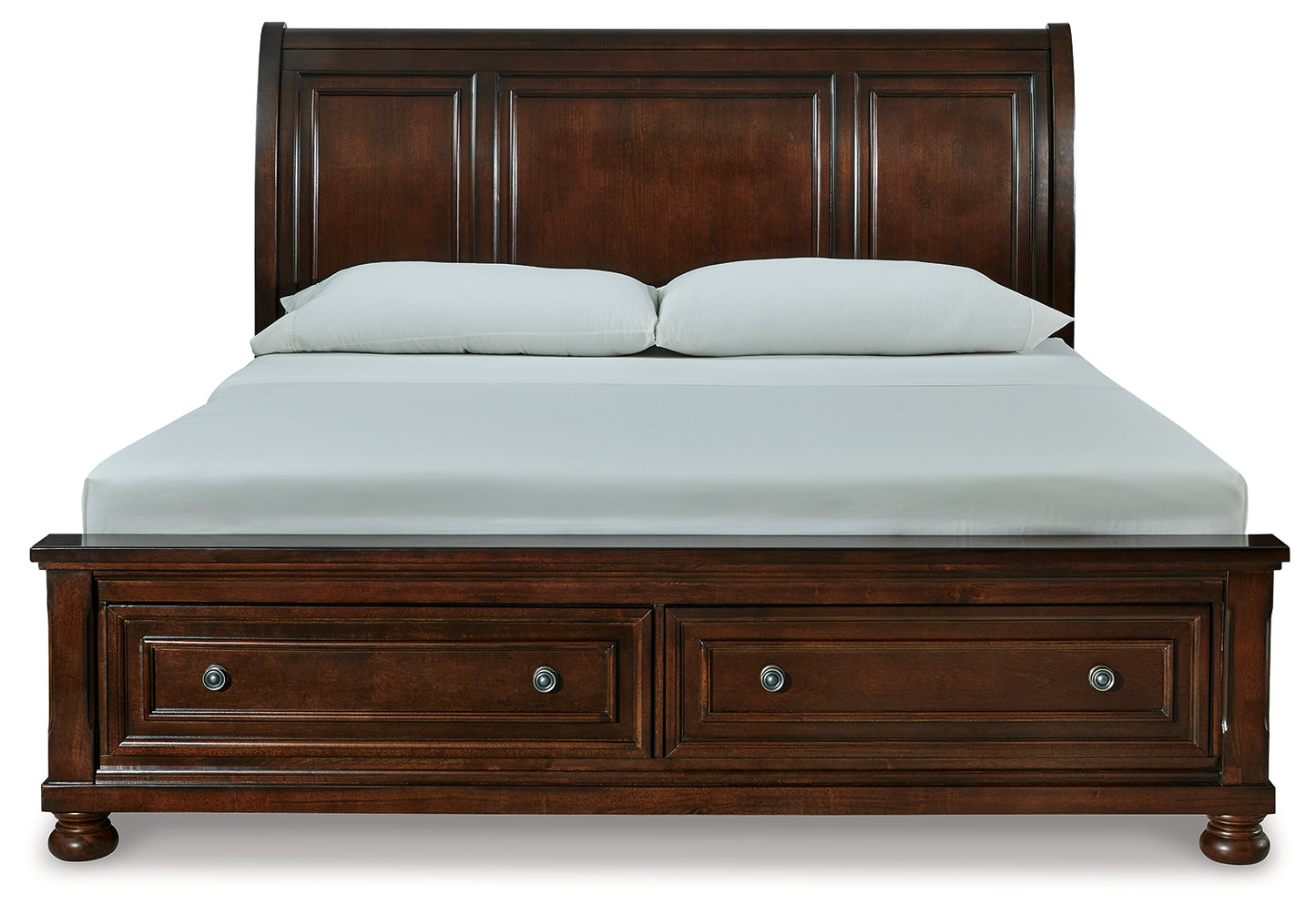 Cama con almacenamiento tipo trineo Porter King