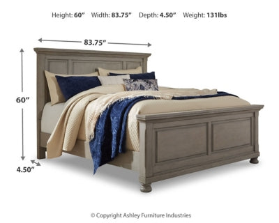 Lettner King/California King Panel Headboard