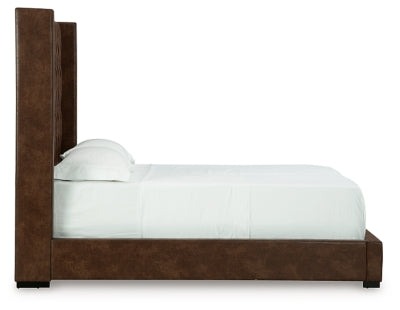 Cama King tapizada Steenlage