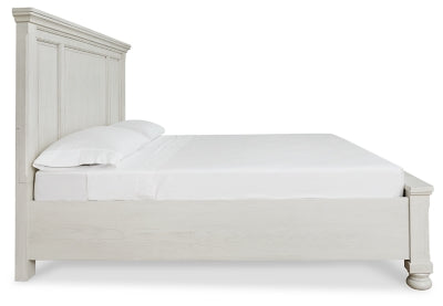Cama Robbinsdale King con almacenamiento y paneles