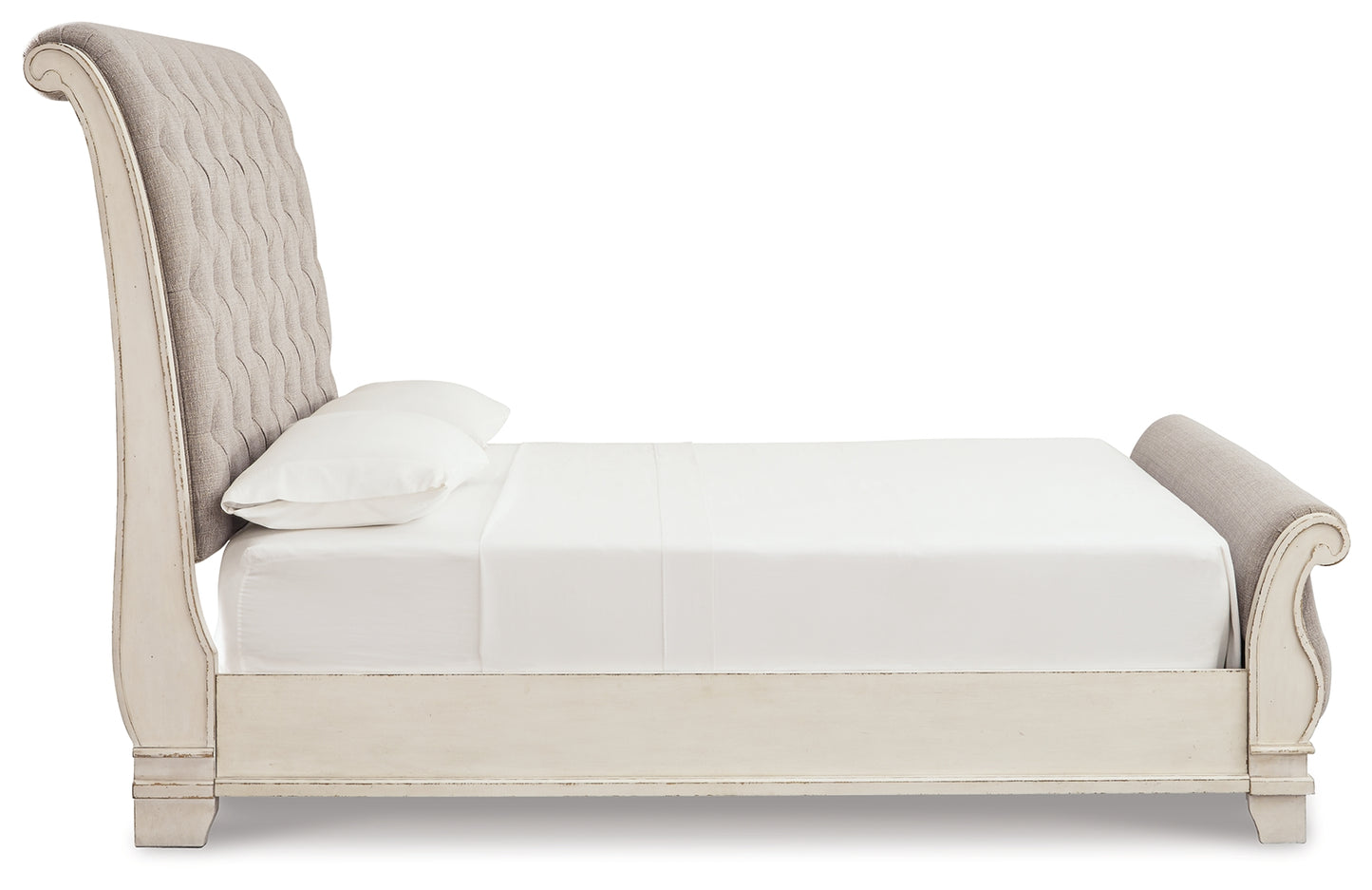 Cama tipo trineo Realyn Queen