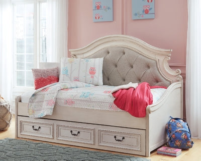 Cama de día y cómoda con espacio de almacenamiento doble Realyn