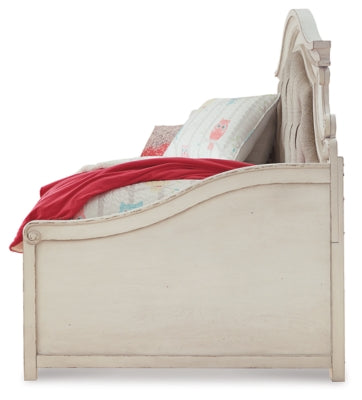 Cama de día y cómoda con espacio de almacenamiento doble Realyn