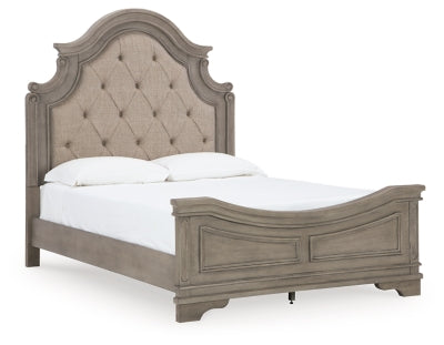 Cama Queen con paneles Lodenbay