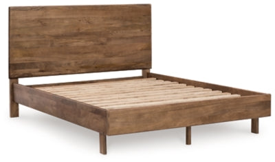 Cama King con paneles Isanti