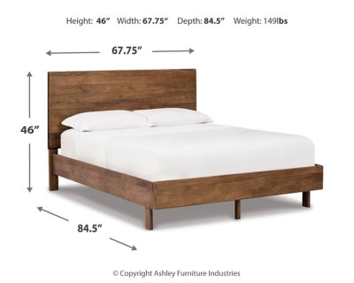 Cama Queen con paneles Isanti