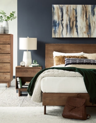 Cama Queen con paneles Isanti