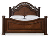 Lavinton Queen Poster Bed, Dresser, Mirror and Nightstand
