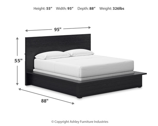 Cama con paneles California King de Londer