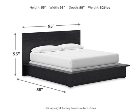Cama con paneles California King de Londer