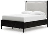 Portdown Queen Upholstered Panel Storage Bed