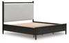 Portdown King Upholstered Panel Storage Bed
