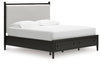 Portdown King Upholstered Panel Storage Bed