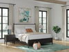 Portdown King Upholstered Panel Storage Bed