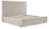 Kristiland California King Upholstered Storage Bed