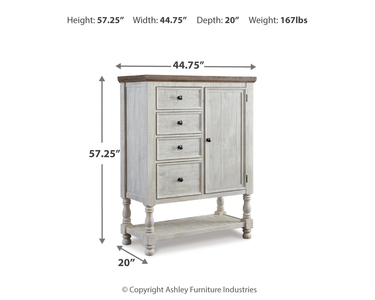 Havalance Door Chest