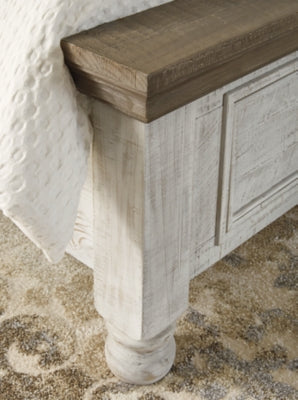 Cama Queen con dosel y dos cajones de almacenamiento Havalance