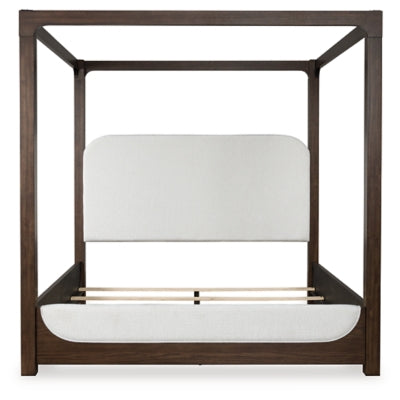 Breckington King Upholstered Canopy Bed