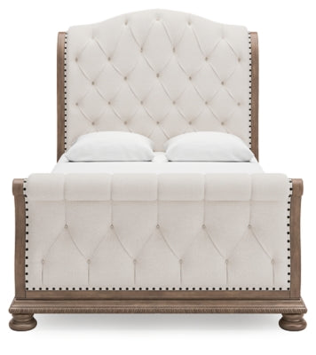 Ardenfield Queen Upholstered Sleigh Bed
