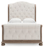 Ardenfield Queen Upholstered Sleigh Bed