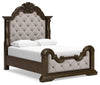 Cama Queen tapizada Maylee