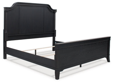 Welltern Queen Panel Bed, Dresser and Mirror