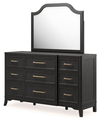 Welltern Dresser and Mirror
