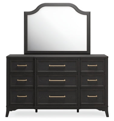 Welltern Dresser and Mirror