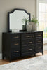 Welltern Dresser and Mirror